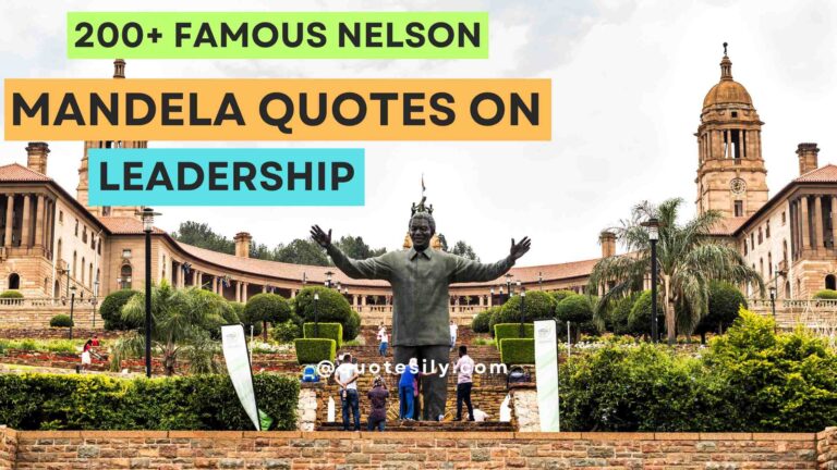 Famous Nelson Mandela Quotes On Leadership